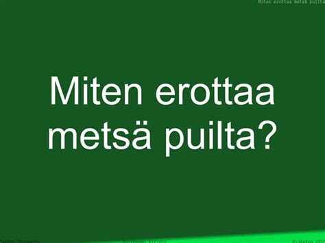 erottaa .